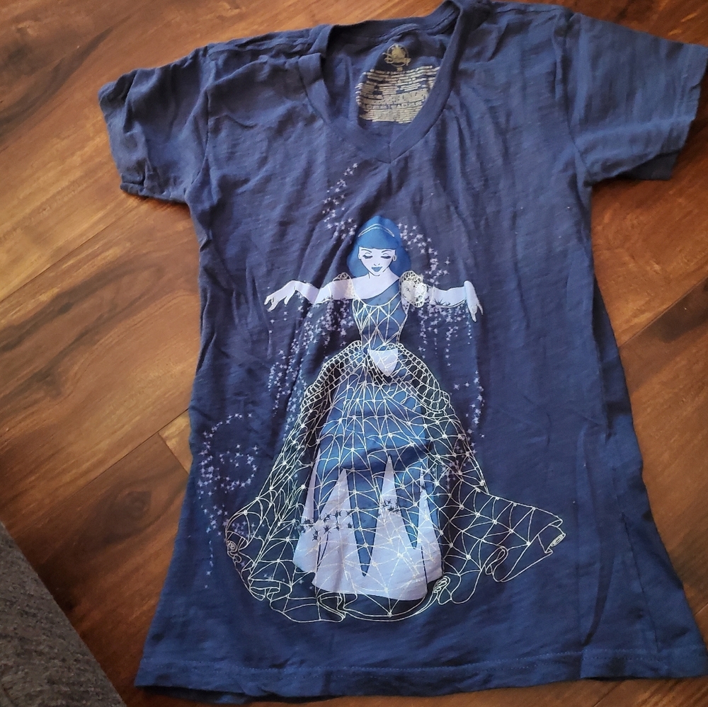 Blue Cinderella Shirt Sleave T-Shirt